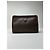 Triomphe Céline Clutch in pelle monogramma vintage Celine Paris marrone - vista 15