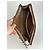 Triomphe Céline Clutch in pelle monogramma vintage Celine Paris marrone - vista 8