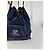 Vintage Courreges Paris Leder Eimer Tasche navy Marineblau - Ansicht 2