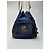 Vintage Courreges Paris Leder Eimer Tasche navy Marineblau - Ansicht 3