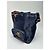 Vintage Courreges Paris Leder Eimer Tasche navy Marineblau - Ansicht 4