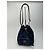 Vintage Courreges Paris Leder Eimer Tasche navy Marineblau - Ansicht 7