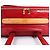 Valigia da viaggio Louis Vuitton Vernis Pegase 45 in rosso M91278 - vista 10