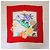 Leonard Seidenschal mit buntem Blumenmuster und rotem Rand Mehrfarben - Ansicht 10