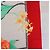 Leonard Seidenschal mit buntem Blumenmuster und rotem Rand Mehrfarben - Ansicht 7
