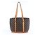 Borsa a spalla classica Babylone in tela Monogram Louis Vuitton M51102 Marrone