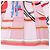 Foulard Hermès Carré 90 "LA BERLINE BAYADERE" 100% Seta in Rosa - vista 4