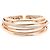 Bracciale De Grisogono Allegra in oro rosa con diamanti