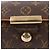 Borsa a spalla Louis Vuitton Monogram Abbesses GM M40526 Marrone - vista 10