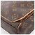 Borsa a spalla Louis Vuitton Monogram Abbesses GM M40526 Marrone - vista 11