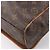 Borsa a spalla Louis Vuitton Monogram Abbesses GM M40526 Marrone - vista 13