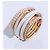 De Grisogono Allegra Rose Gold and White Ceramic with Diamonds Ring, Size 53 EU Pink - view 13