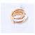 De Grisogono Allegra Rose Gold and White Ceramic with Diamonds Ring, Size 53 EU Pink - view 9