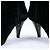 Timeless Botas largas de terciopelo Chanel Coco Mark en negro, talla 37,5 EU - vista 8