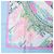 Garden Foulard Hermès Carré 90 "Giardini di Giverny" 100% Seta Blu - vista 11