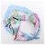 Garden Foulard Hermès Carré 90 "Giardini di Giverny" 100% Seta Blu - vista 15
