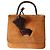 Vintage Loewe Tasche aus Wildleder Kamel - Ansicht 3