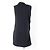 Abito senza maniche in seta e rayon Valentino nero 36 - vista 3