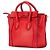 Luggage Céline Celine Vermelho Nano Couro Bolsa de Viagem - vista 2