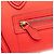 Luggage Céline Celine Vermelho Nano Couro Bolsa de Viagem - vista 8