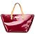 Louis Vuitton Monogram Vernis Rosso Bellevue PM