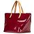 Louis Vuitton Monogram Vernis Rosso Bellevue PM - vista 2