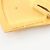 Hermès Broche de cavalo banhada a ouro Hermes Dourado - vista 4