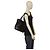 Borsa Tote Etro in Pelle Nera con Pressa Coccodrillo e Pelliccia Nero - vista 16