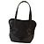 Borsa Tote Etro in Pelle Nera con Pressa Coccodrillo e Pelliccia Nero - vista 2