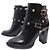 NEW VALENTINO GARAVANI ROCKSTUD ANKLE BOOTS SIZE 35 IT 36 FR