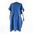 Hermès Abrigo largo de cachemira Hermes azul 38 - vista 4