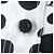 Camicia Infinity a Pois in Seta Louis Vuitton per Donne Nero Bianco - vista 5