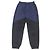 Pantaloni jogger in nylon con stampa logo Versace blu navy
