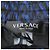 Pantaloni jogger in nylon con stampa logo Versace blu navy - vista 6