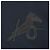 Hermès Camiseta de cuero Puzzle Hermes azul marino XS - vista 4