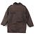 Autre Marque Abrigo de shearling Nazareno Gabrielli Marrón Oscuro - vista 3