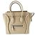 Céline Borsa Celine Luggage Micro Shopper in pelle di vitello Beige