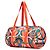 Hermès Borsa Boston in seta Hermes Airsilk Duffle 44 Arancione - vista 2