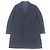 Autre Marque Abrigo Chester de Nylon Alpaca Navy de ERRICO FORMICOLA Azul Azul marino