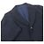 Autre Marque Abrigo Chester de Nylon Alpaca Navy de ERRICO FORMICOLA Azul Azul marino - vista 2