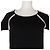 Camicia in cotone a maniche corte Chanel Nero Rosa - vista 2