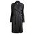 Chanel Relic schwarzer Tweed-Trench mit CC Gripoix-Buttons 38 FR