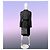 Chanel Relic schwarzer Tweed-Trench mit CC Gripoix-Buttons 38 FR - Ansicht 13