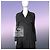 Chanel Relic schwarzer Tweed-Trench mit CC Gripoix-Buttons 38 FR - Ansicht 2