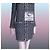 Chanel Abrigo de tweed iridiscente Supermarket Runway 36 FR Azul - vista 12