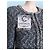 Chanel Abrigo de tweed iridiscente Supermarket Runway 36 FR Azul - vista 7
