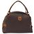 Céline Borsa a mano in tela Macadam CELINE in pelle PVC marrone oro Auth ki5783 D'oro