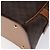 Céline Borsa a mano in tela Macadam CELINE in pelle PVC marrone oro Auth ki5783 D'oro - vista 15