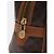 Céline Borsa a mano in tela Macadam CELINE in pelle PVC marrone oro Auth ki5783 D'oro - vista 18
