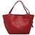 Sac fourre-tout en cuir rouge et or Auth 125684 de BURBERRY Doré - vue 2